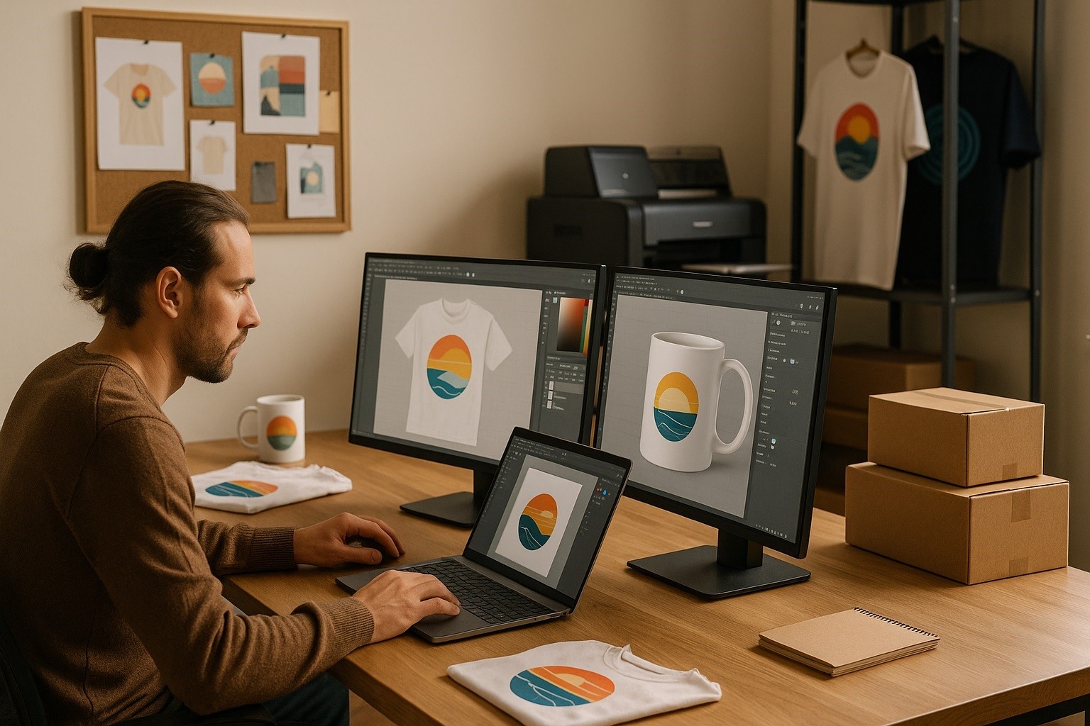 Explore Openings in the Print-on-Demand Industry